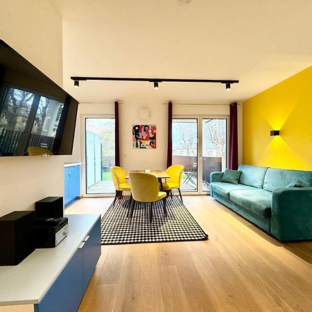 Wohnung Mit Terrasse + Parkplatz Wien Exterior foto